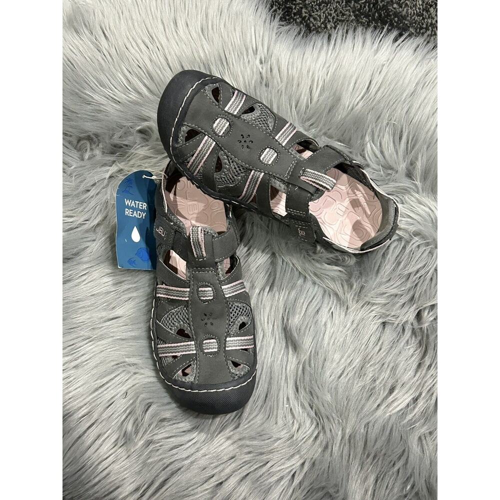 JBU Women's Regional Water Ready-Wide Oxford Flat Size 7